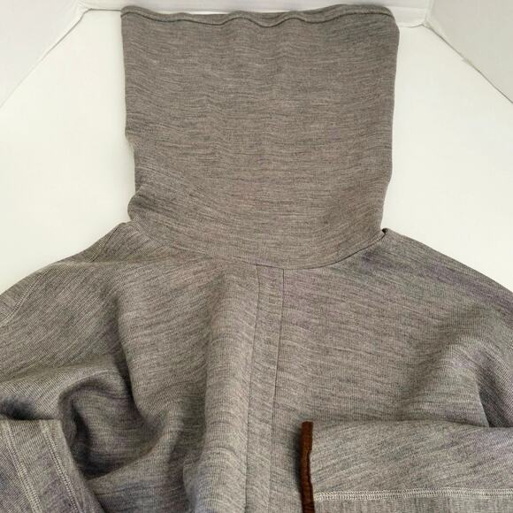 Soft Surroundings Cotswold wool cowl turtle funnel neck pullover tunic M medium - Picture 6 of 8